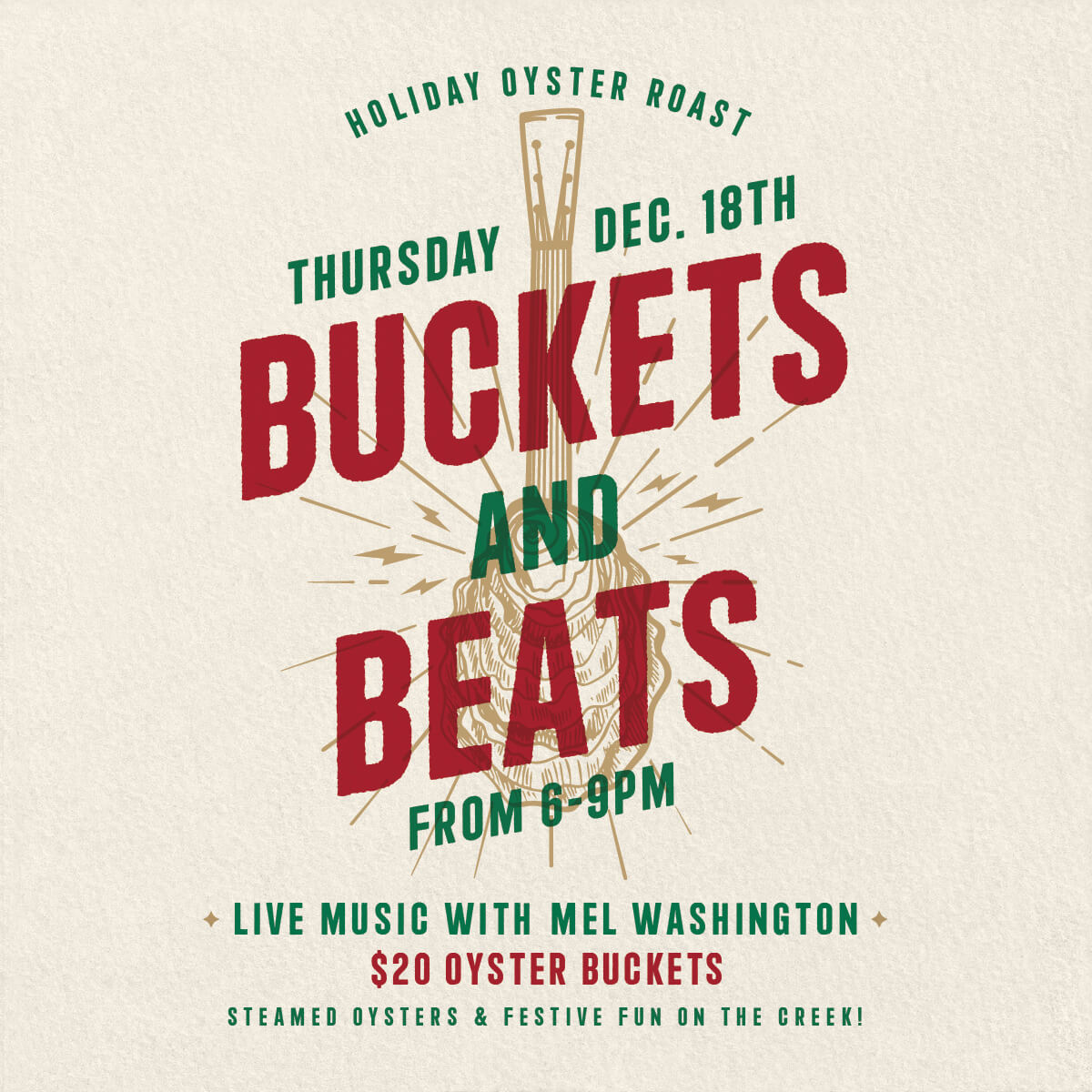 Buckets and Beats December 18
